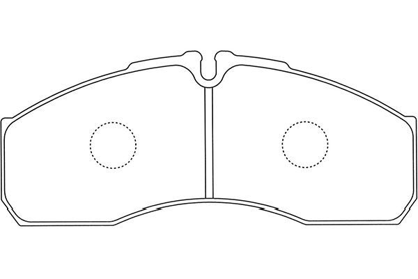 KAVO PARTS Комплект тормозных колодок, дисковый тормоз BP-6615
